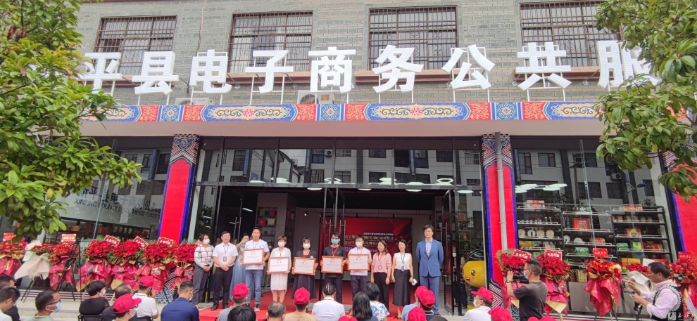新平電子商務(wù)公共服務(wù)中心成立儀式