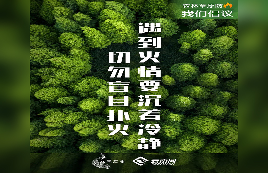 遇到火情要沉著冷靜 切勿盲目撲火