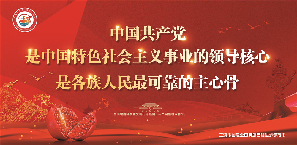 玉溪市民族團(tuán)結(jié)進(jìn)步宣傳海報(bào)