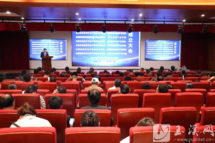 成立大會(huì)現(xiàn)場。