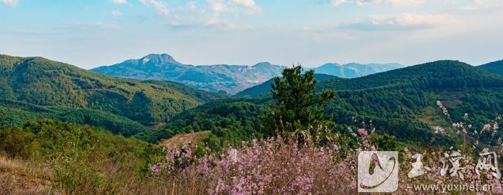 華寧陽(yáng)暮山，即寧州八景中的“樓山聳翠”和“陽(yáng)暮回光”所在地。