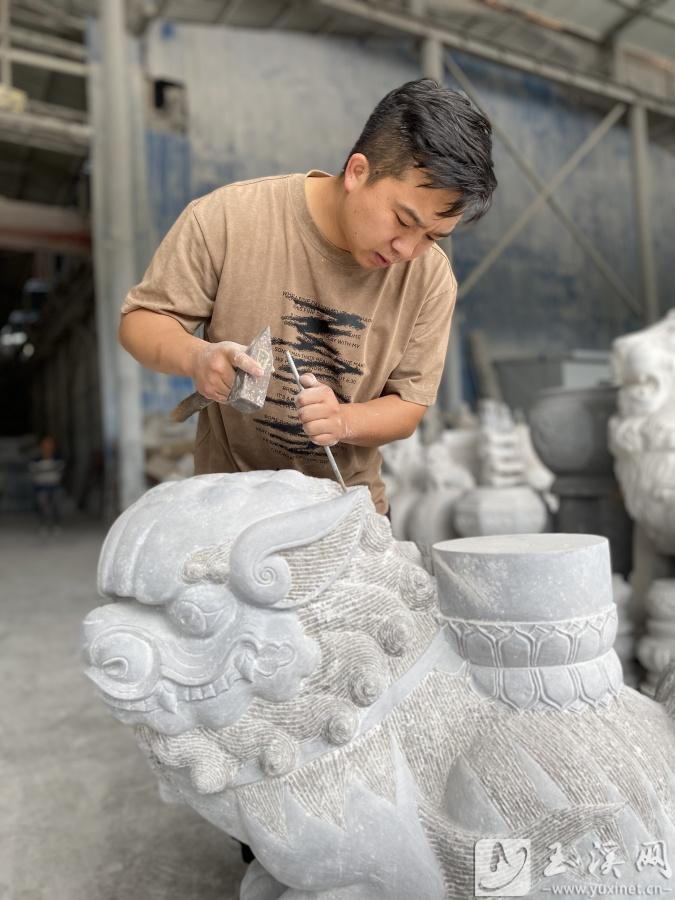 新生代滇南石獅工藝傳承人。