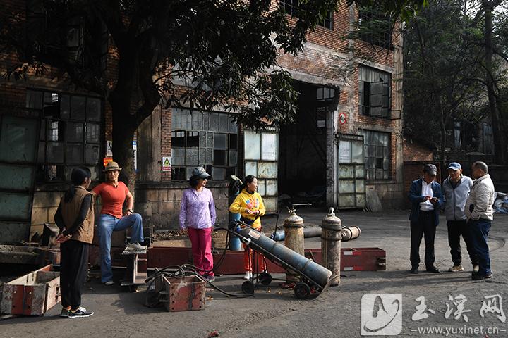 礦工重游機(jī)修廠（攝于2023年2月17日）。